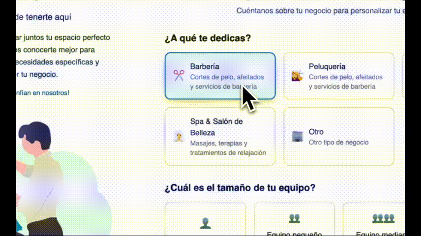 Dashboard de gestión para barberías